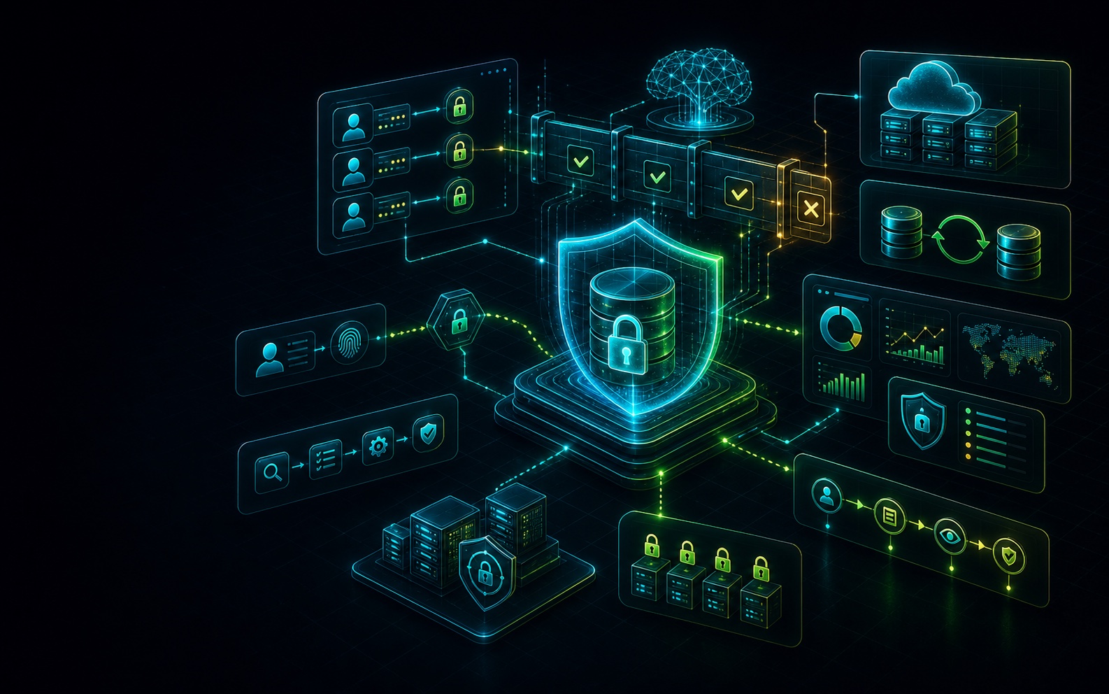 Security, data governance and business automation services