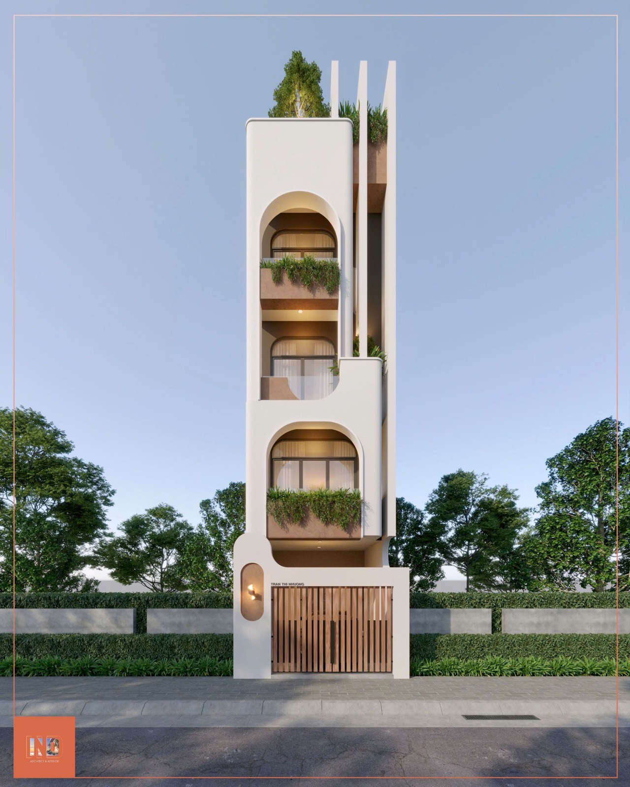 House Sa Dec residential architecture by IND