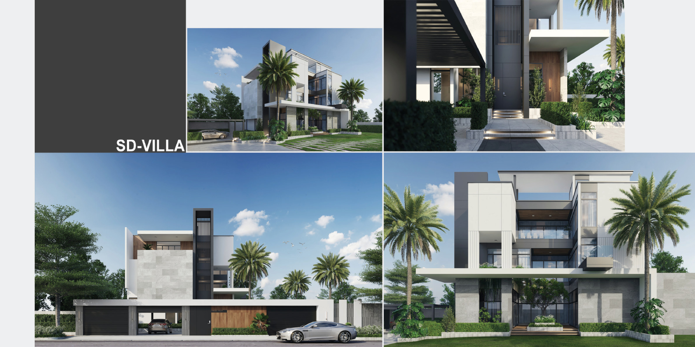 SD Villa architecture board from IND profile