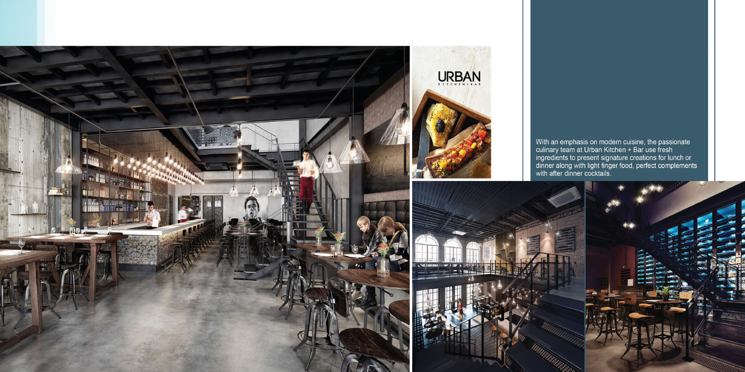 Gube restaurant interior board from IND profile