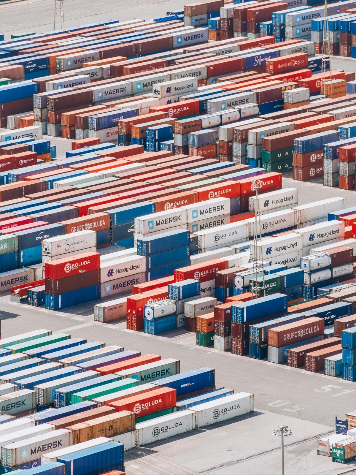 Container logistics and export coordination